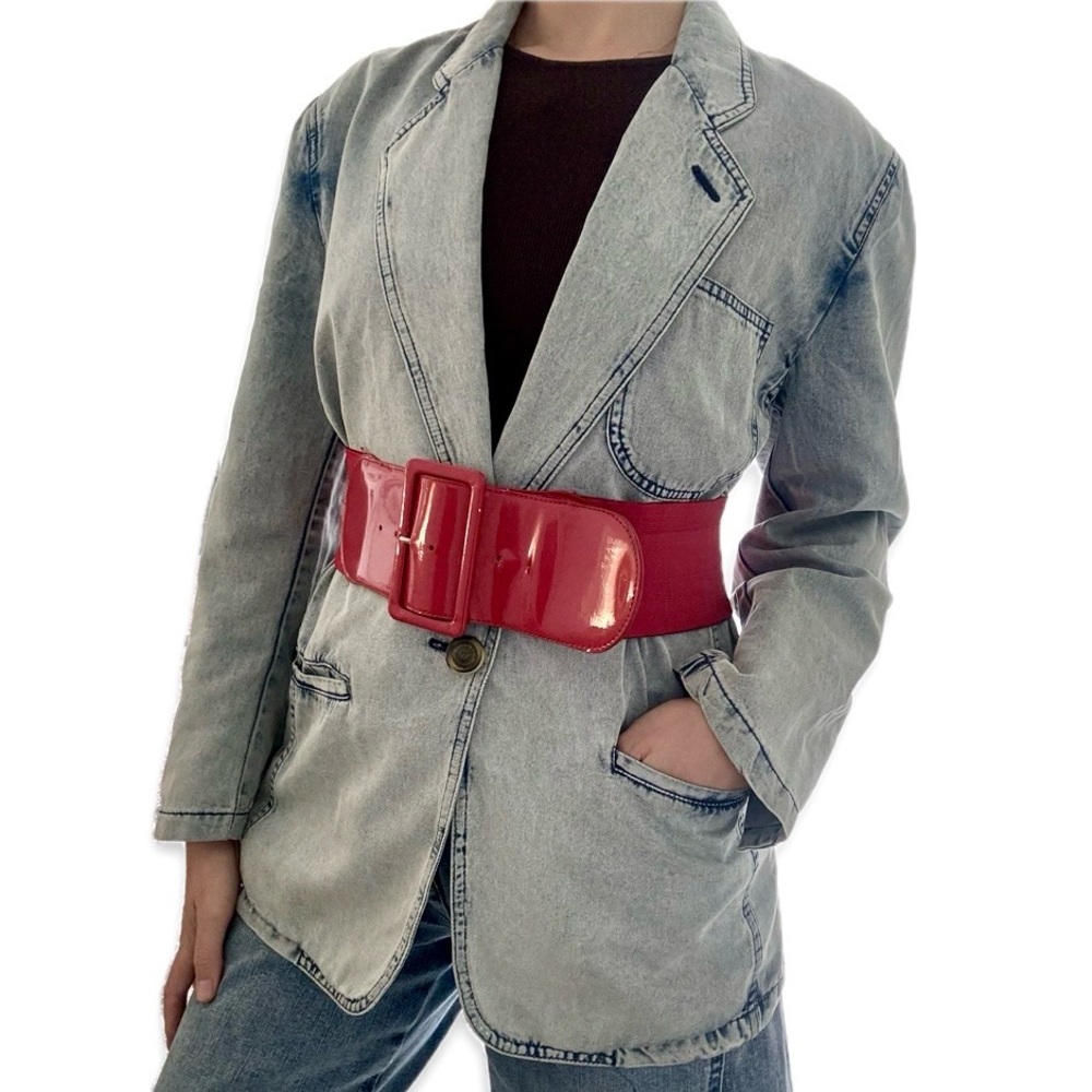Vintage Armani Denim Blazer